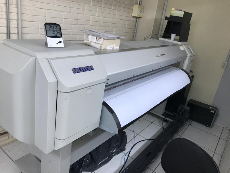 Impressora Plotter Mutoh 1604 W O Seu Balcão De Compras Vendas E 6892